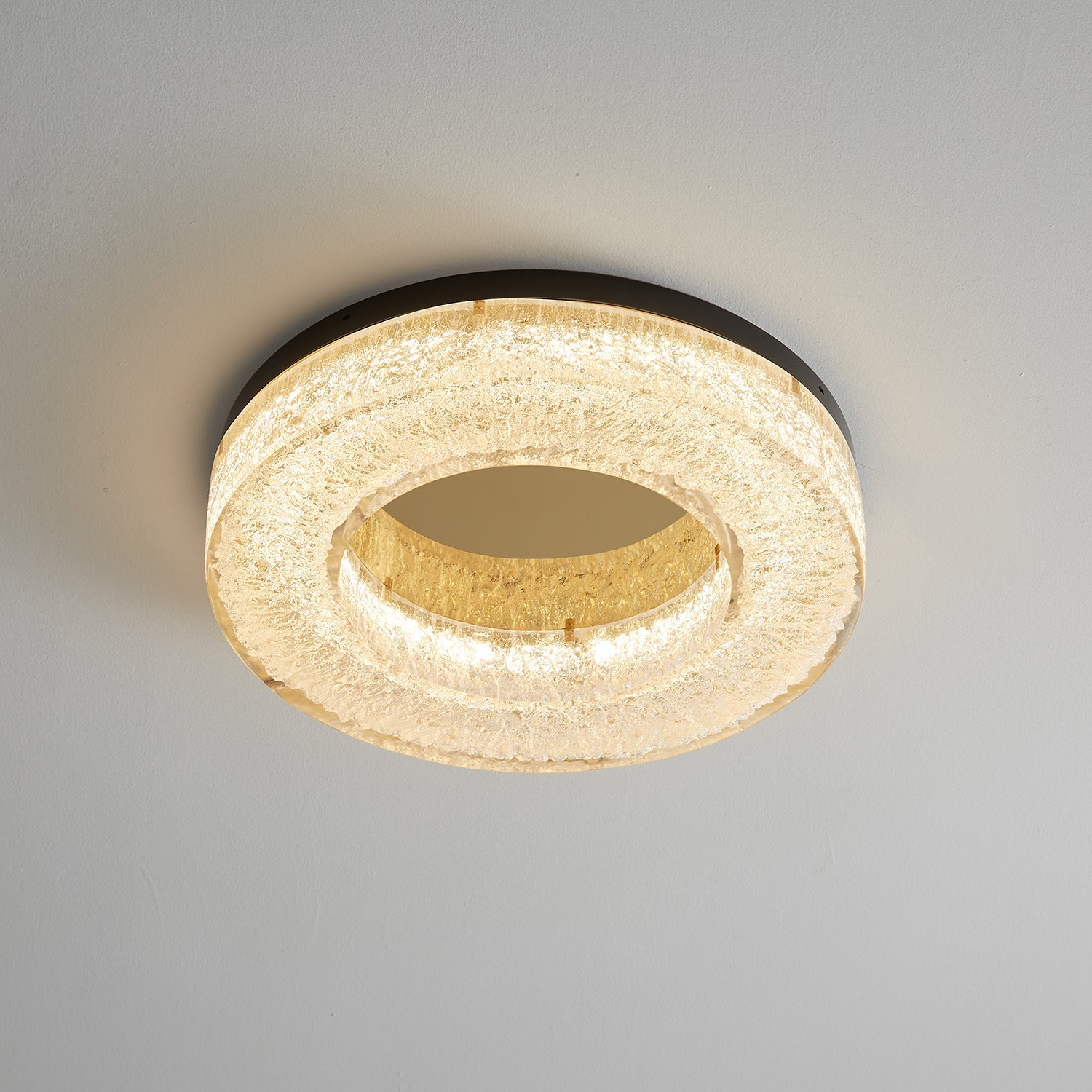 Ice Crack Circle Ceiling Lamp - Lamp Outdoor