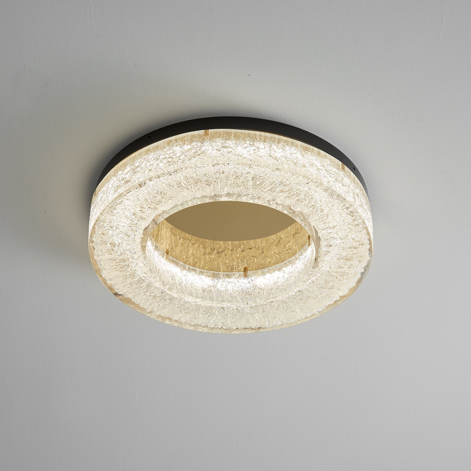 Ice Crack Circle Ceiling Lamp - Lamp Outdoor