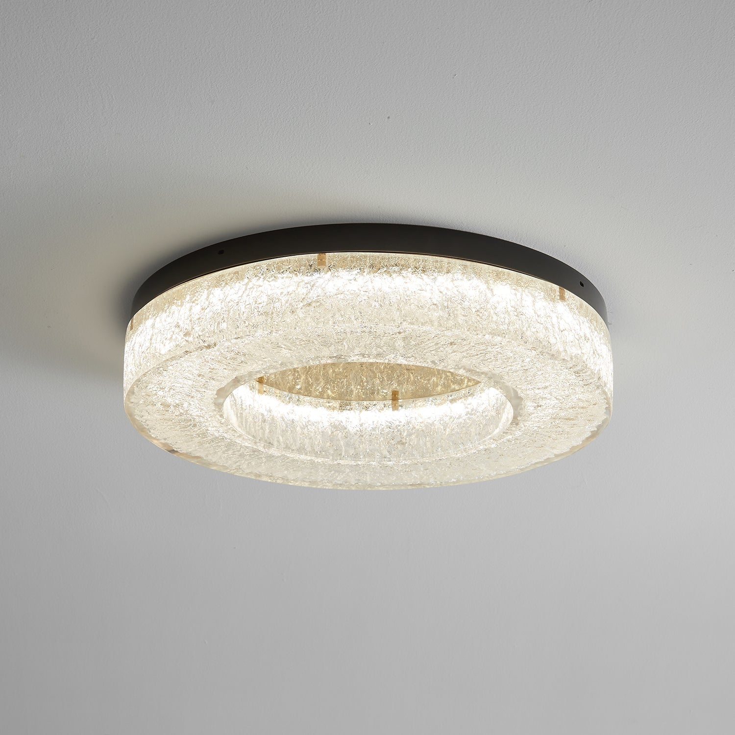 Ice Crack Circle Ceiling Lamp - Lamp Outdoor