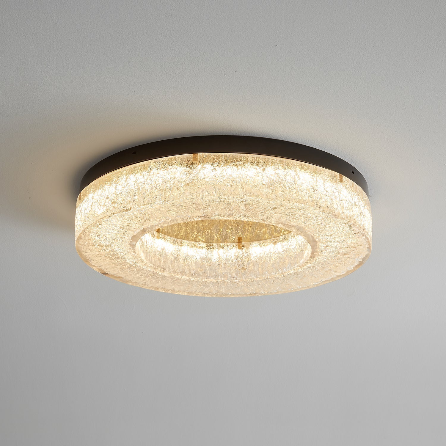 Ice Crack Circle Ceiling Lamp - Lamp Outdoor