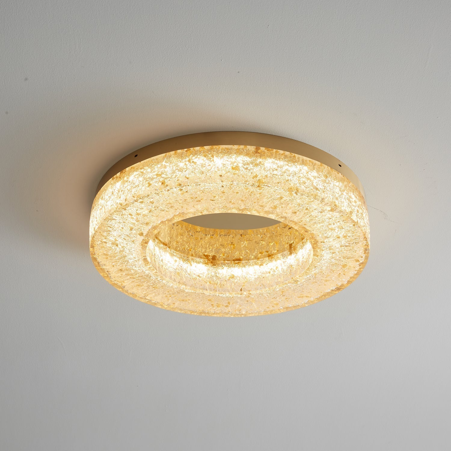 Ice Crack Circle Ceiling Lamp - Lamp Outdoor