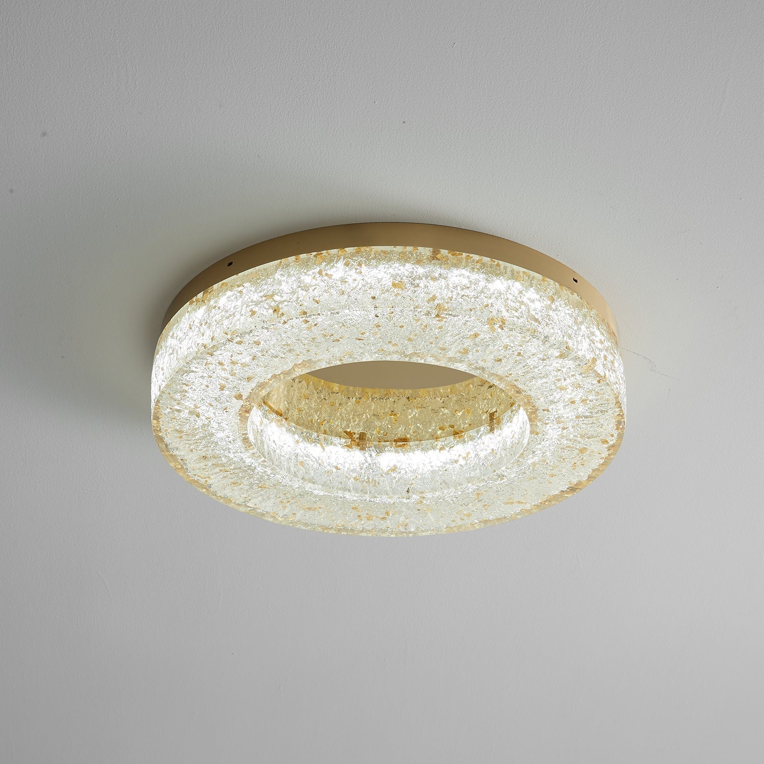 Ice Crack Circle Ceiling Lamp - Lamp Outdoor