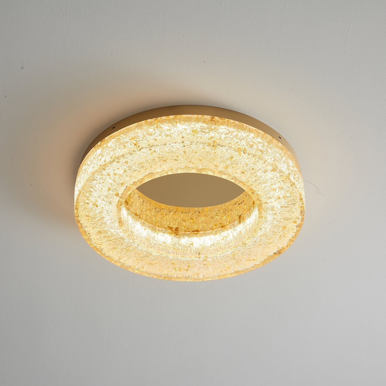 Ice Crack Circle Ceiling Lamp - Lamp Outdoor