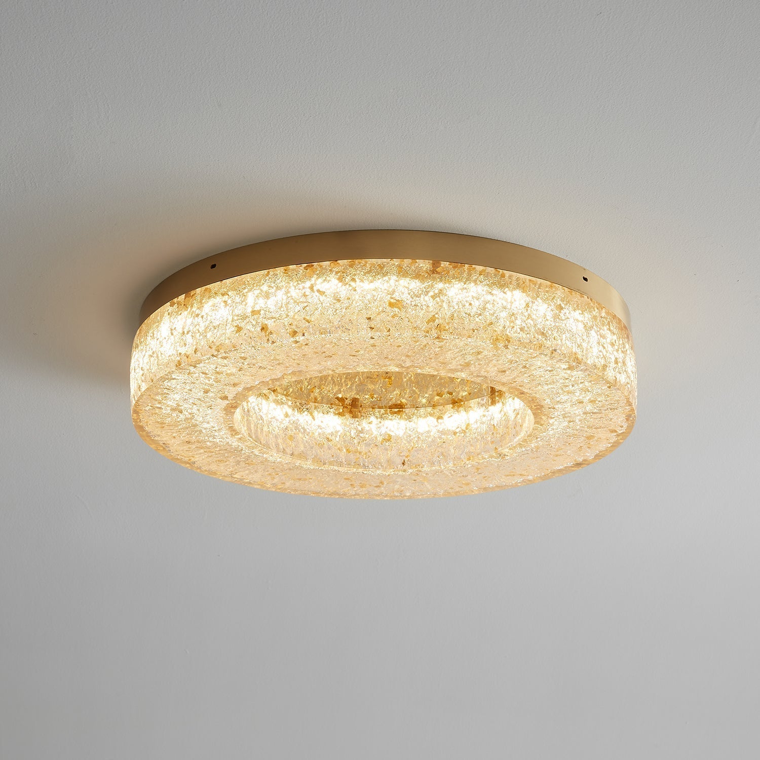 Ice Crack Circle Ceiling Lamp - Lamp Outdoor