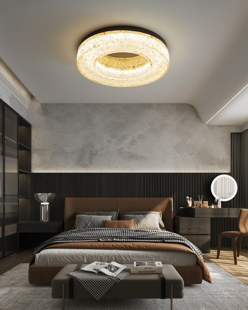 Ice Crack Circle Ceiling Lamp - Lamp Outdoor