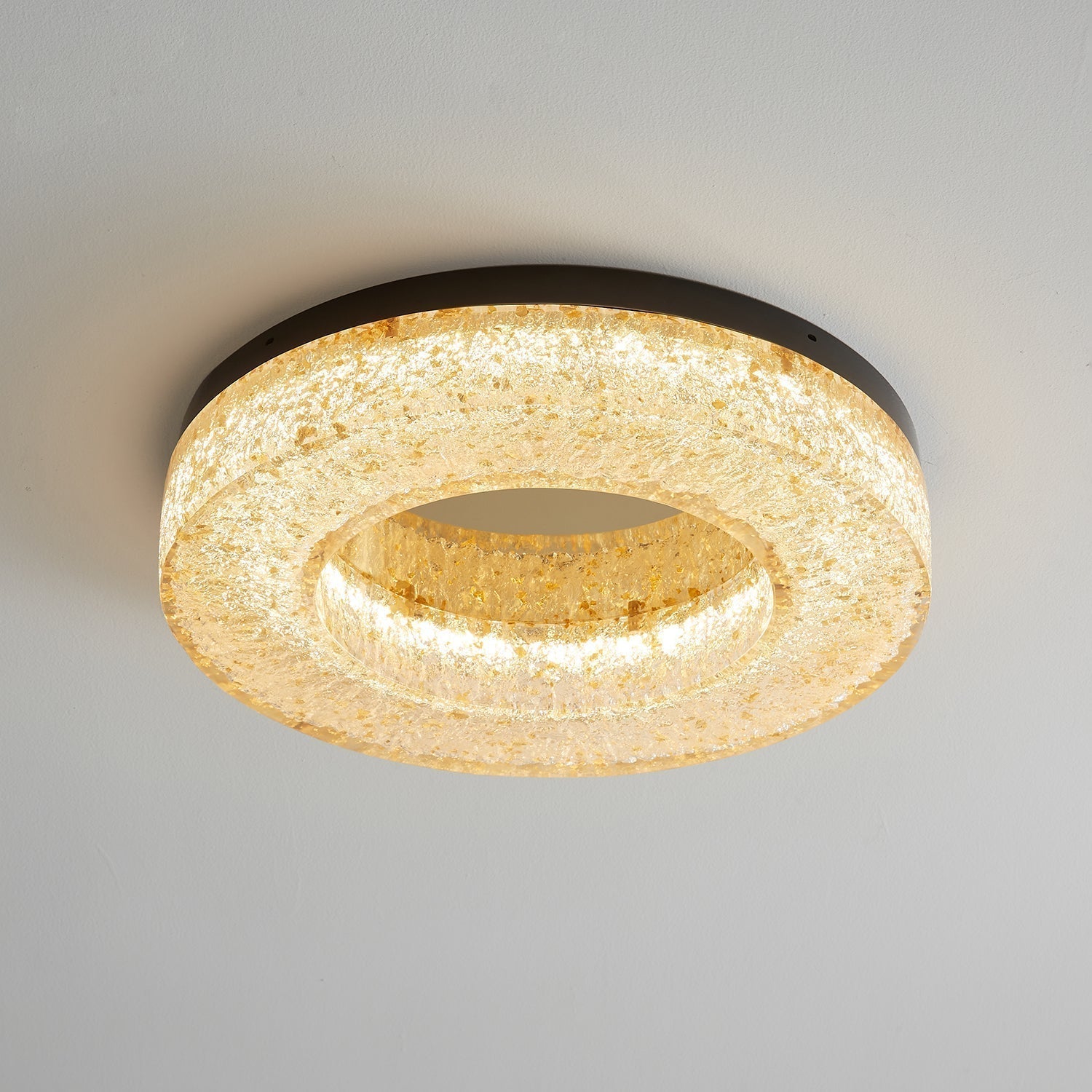 Ice Crack Circle Ceiling Lamp - Lamp Outdoor