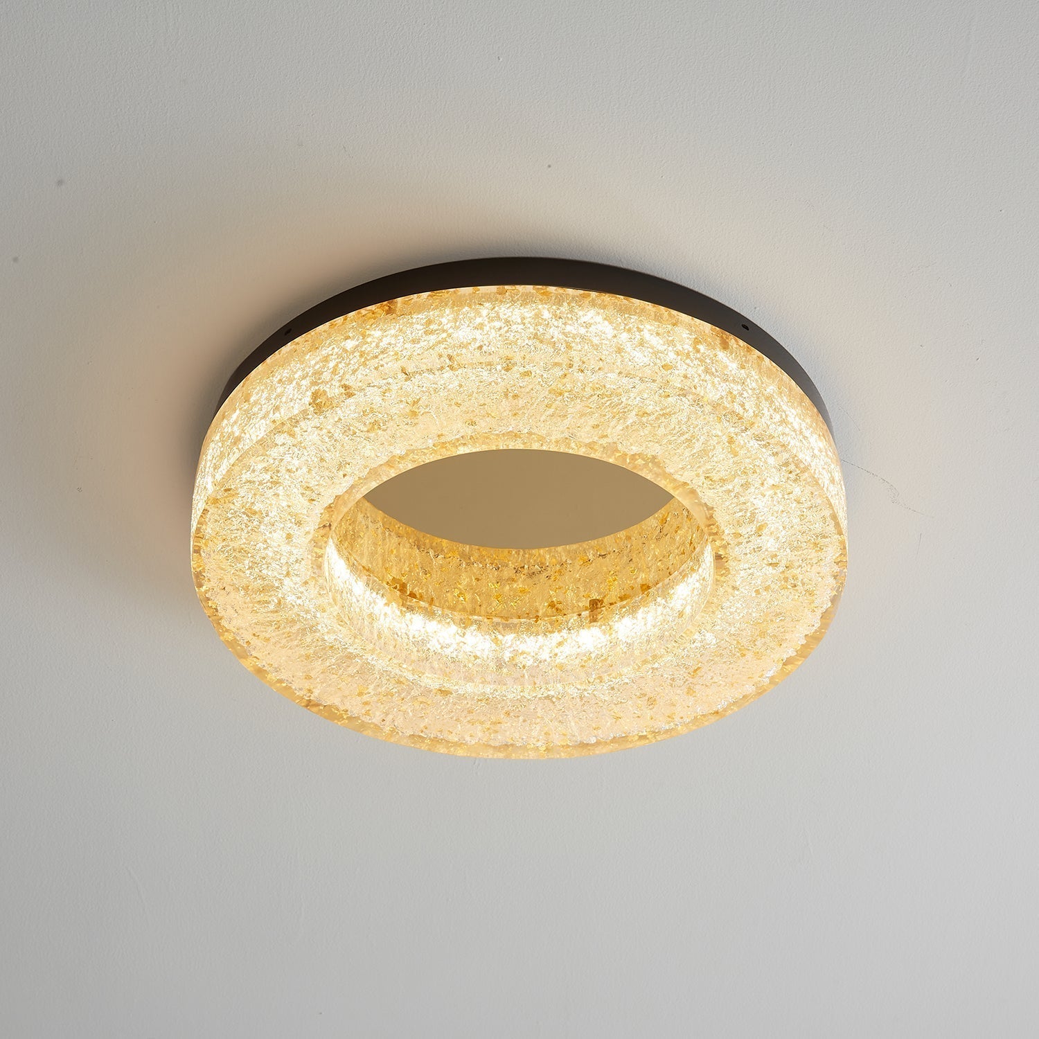 Ice Crack Circle Ceiling Lamp - Lamp Outdoor