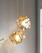 Illyria Ice Glass Pendant Lamp - Lamp Outdoor