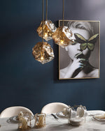 Illyria Ice Glass Pendant Lamp - Lamp Outdoor