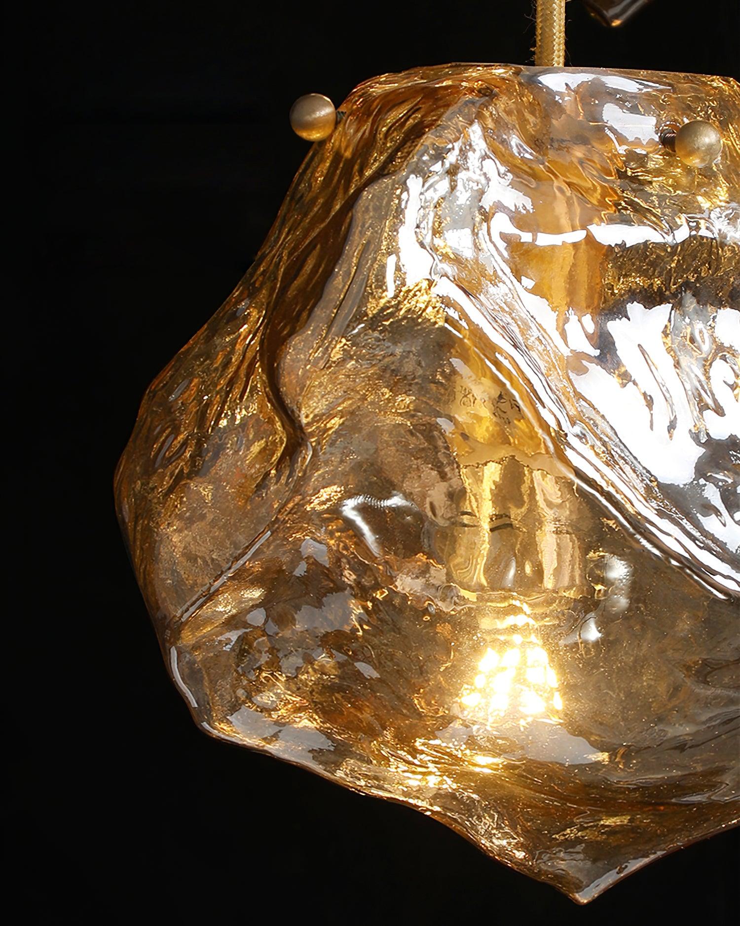 Illyria Ice Glass Pendant Lamp - Lamp Outdoor