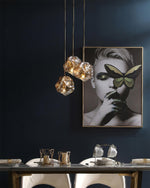 Illyria Ice Glass Pendant Lamp - Lamp Outdoor