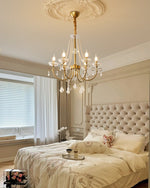 Imperial Pearl Crystal Chandelier - Lamp Outdoor