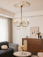 Imperial Pearl Crystal Chandelier - Lamp Outdoor