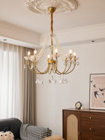 Imperial Pearl Crystal Chandelier - Lamp Outdoor