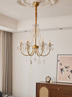 Imperial Pearl Crystal Chandelier - Lamp Outdoor