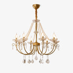 Imperial Pearl Crystal Chandelier - Lamp Outdoor