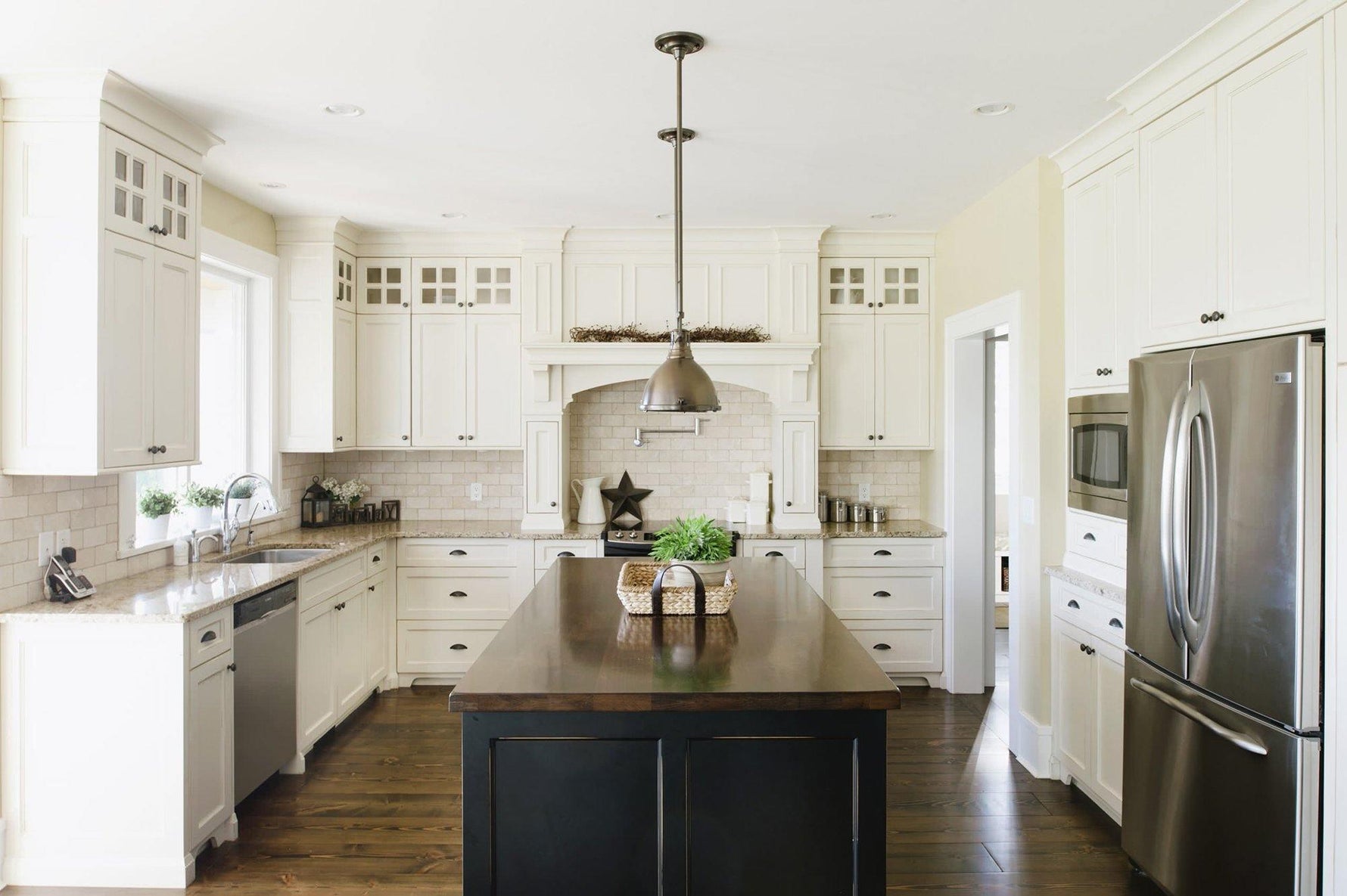 Solara Pendant Lamp Brass Ribbed Dome Industrial - Letslighting