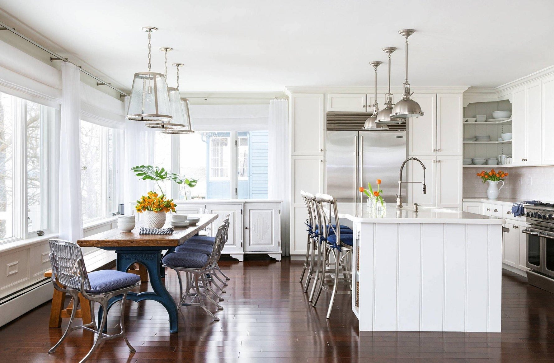 Solara Pendant Lamp Brass Ribbed Dome Industrial - Letslighting
