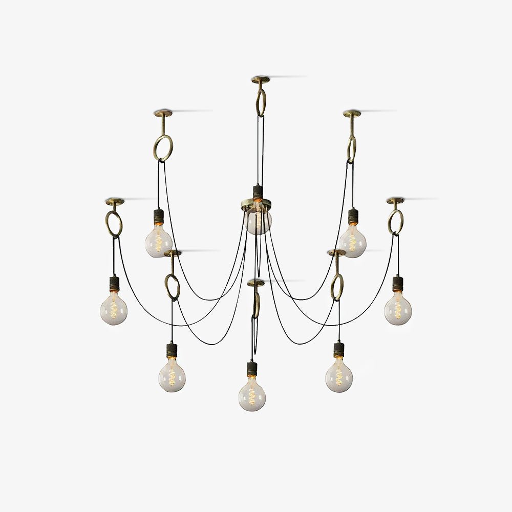 Industrial Spider Chandelier - Lamp Outdoor