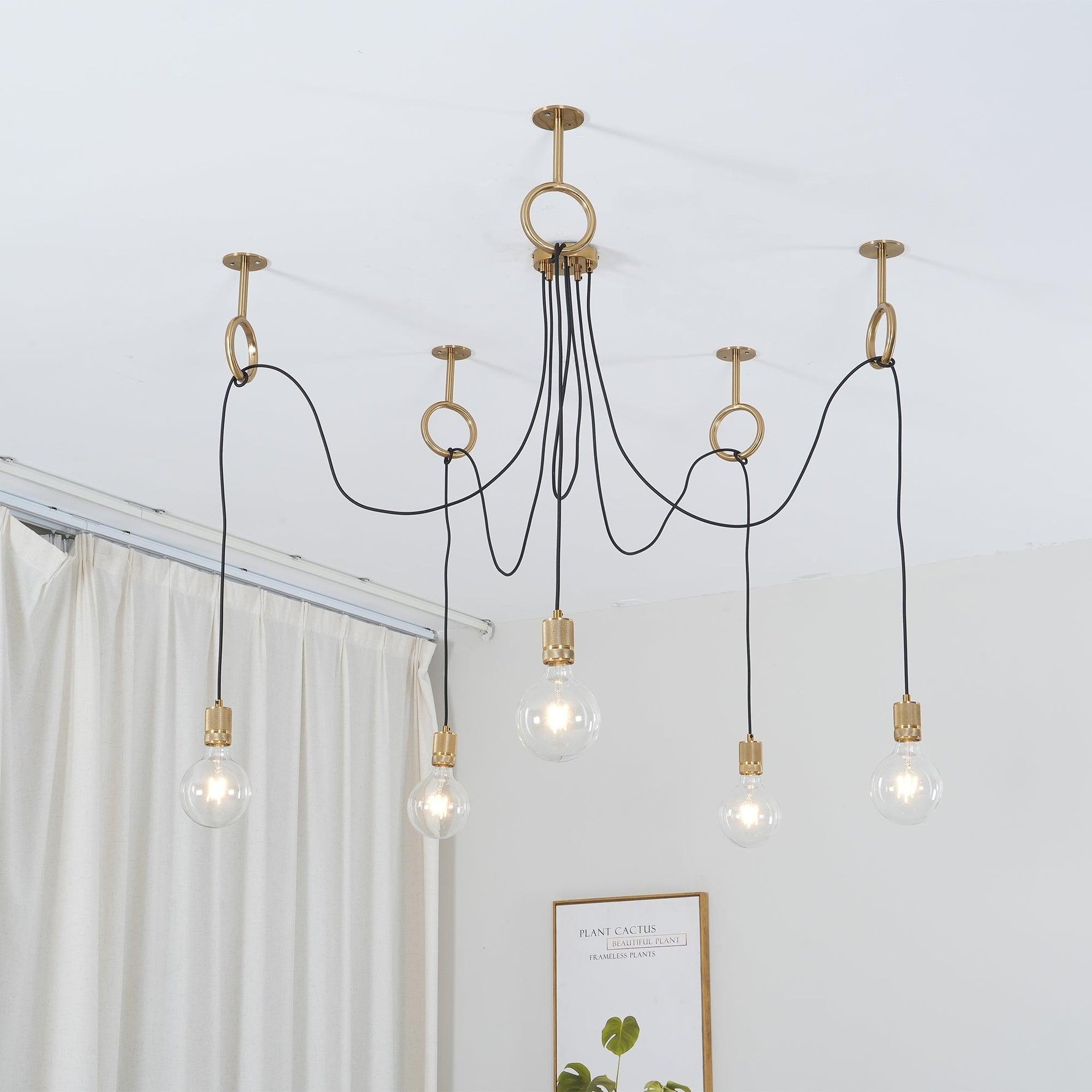 Industrial Spider Chandelier - Lamp Outdoor