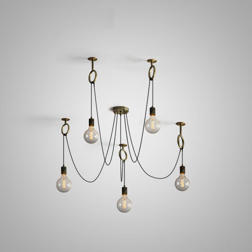 Industrial Spider Chandelier - Lamp Outdoor