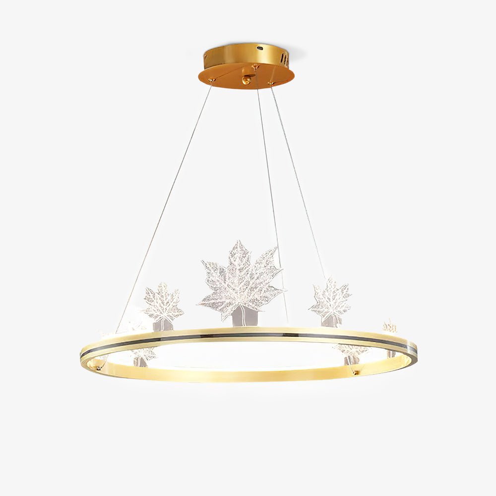 Ion Leaf Chandelier - Lamp Outdoor