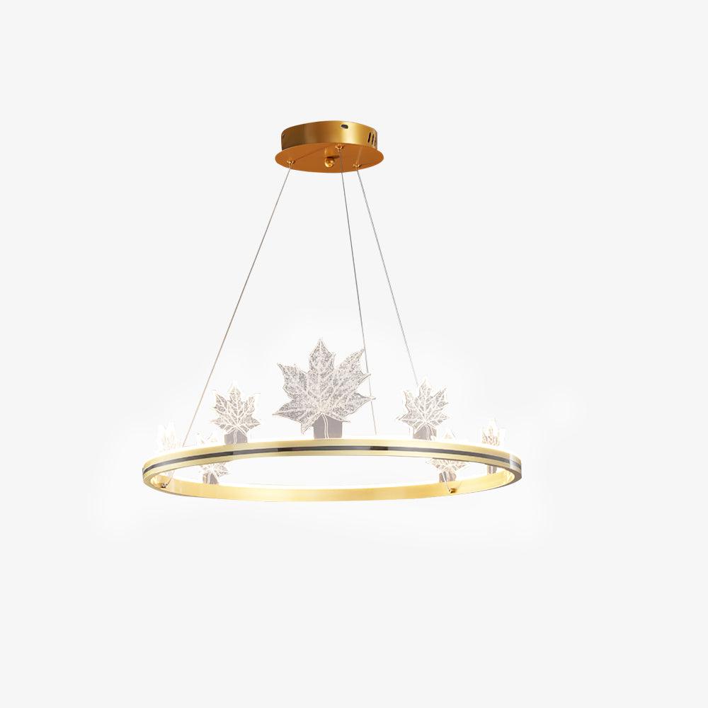 Ion Leaf Chandelier - Lamp Outdoor