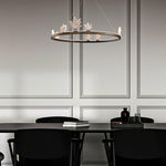 Ion Leaf Chandelier - Lamp Outdoor
