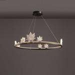 Ion Leaf Chandelier - Lamp Outdoor