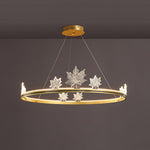 Ion Leaf Chandelier - Lamp Outdoor