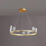 Ion Leaf Chandelier - Lamp Outdoor