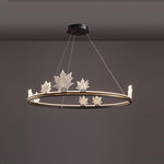 Ion Leaf Chandelier - Lamp Outdoor