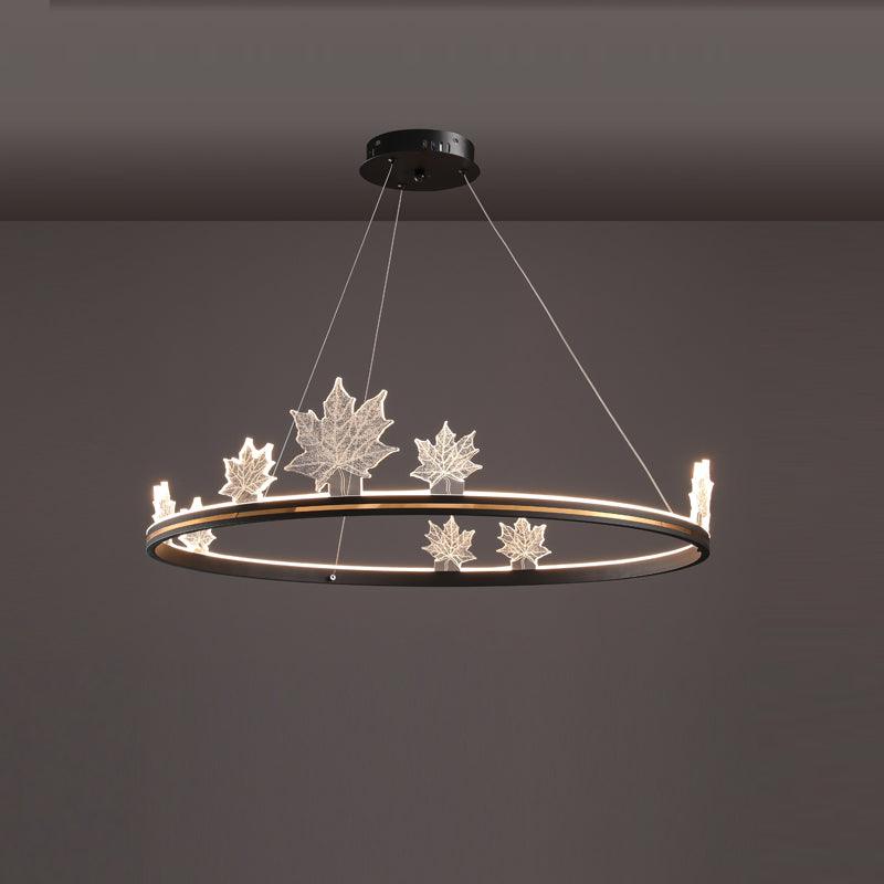 Ion Leaf Chandelier - Lamp Outdoor