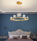 Ion Leaf Chandelier - Lamp Outdoor