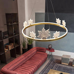 Ion Leaf Chandelier - Lamp Outdoor