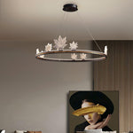 Ion Leaf Chandelier - Lamp Outdoor