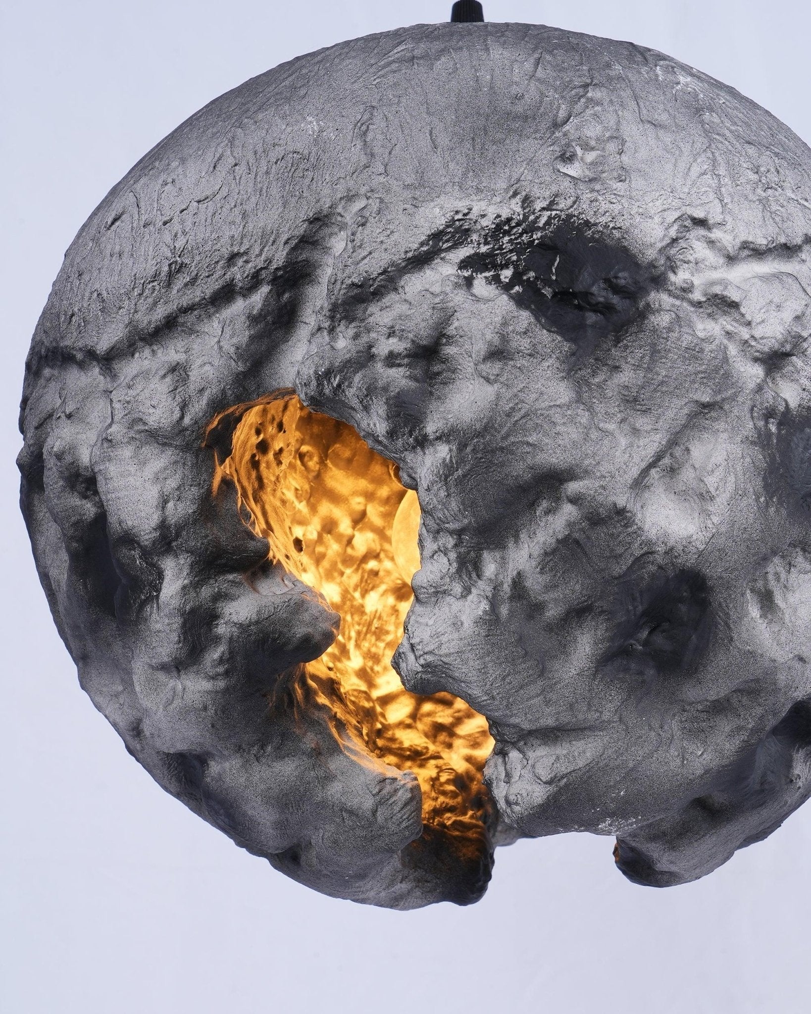 Ilphaara Irregular Planet Metal Plastic Pendant Lamp - Lamp Outdoor