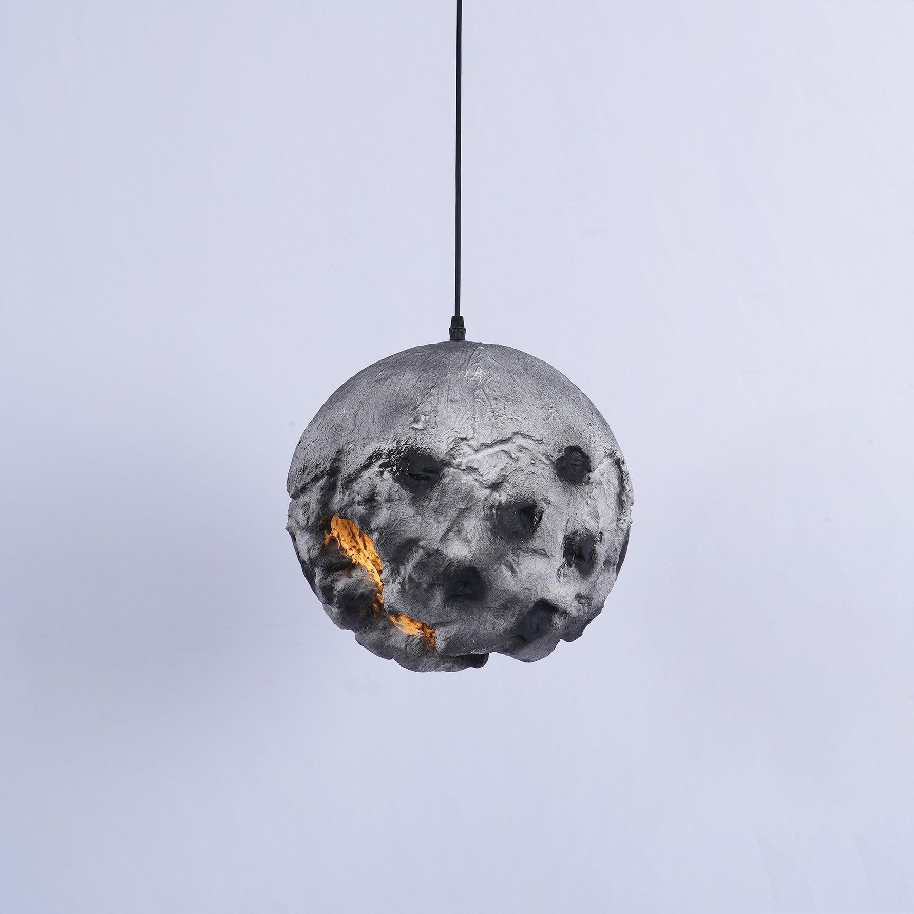 Ilphaara Irregular Planet Metal Plastic Pendant Lamp - Lamp Outdoor