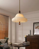Solara Pendant Lamp Blooming Flower Shape Brass - Letslighting