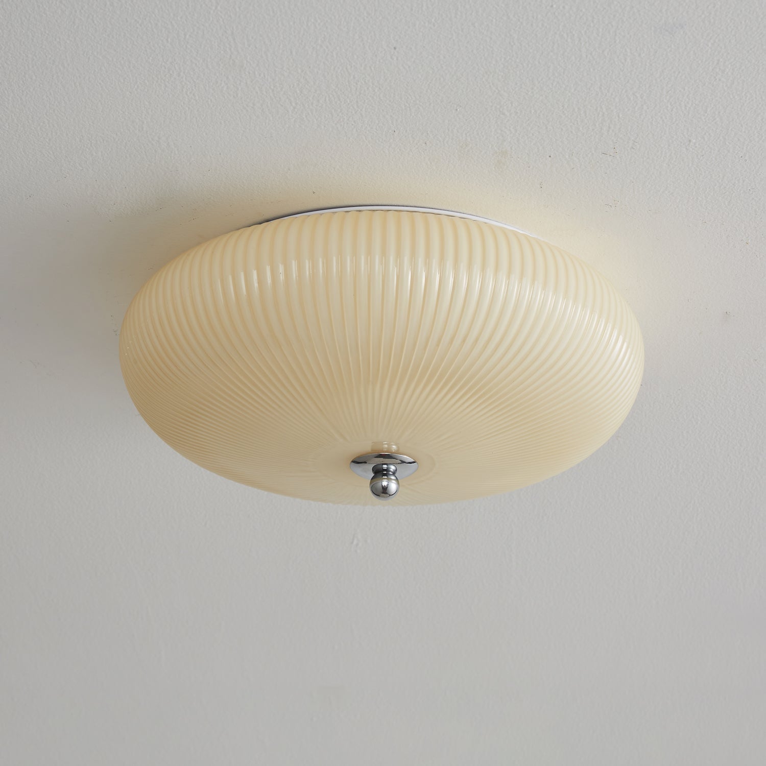 Ivory Ripple Ceiling Light - Lamp Outdoor