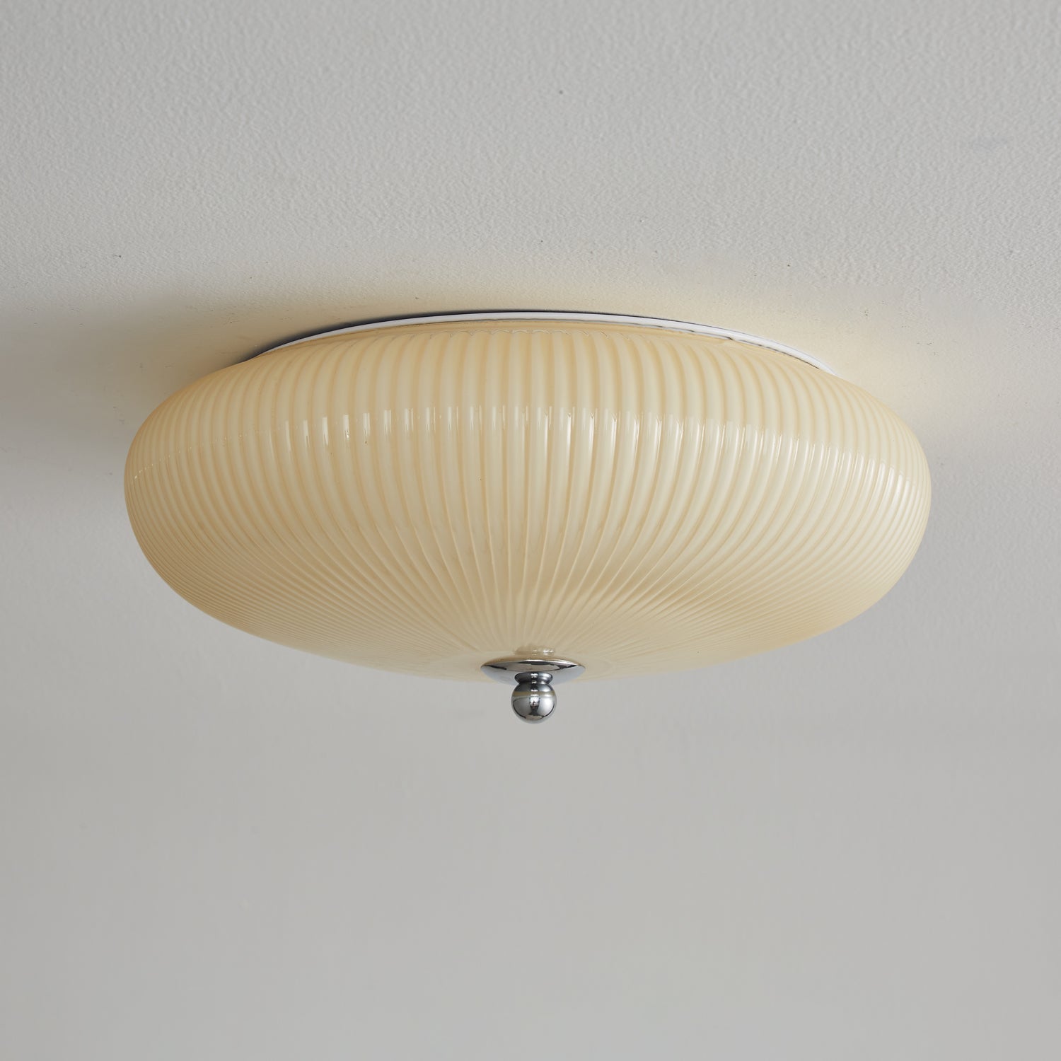 Ivory Ripple Ceiling Light - Lamp Outdoor