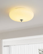 Ivory Ripple Ceiling Light - Lamp Outdoor