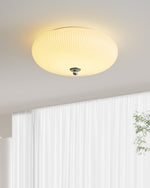 Ivory Ripple Ceiling Light - Lamp Outdoor