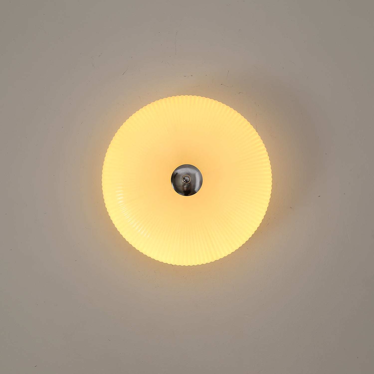 Ivory Ripple Ceiling Light - Lamp Outdoor