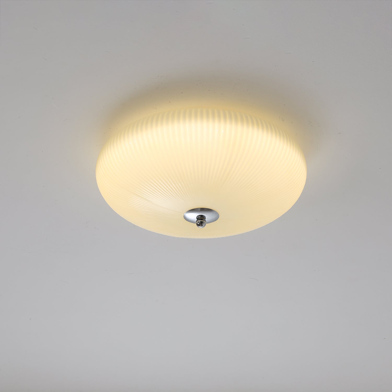 Ivory Ripple Ceiling Light - Lamp Outdoor