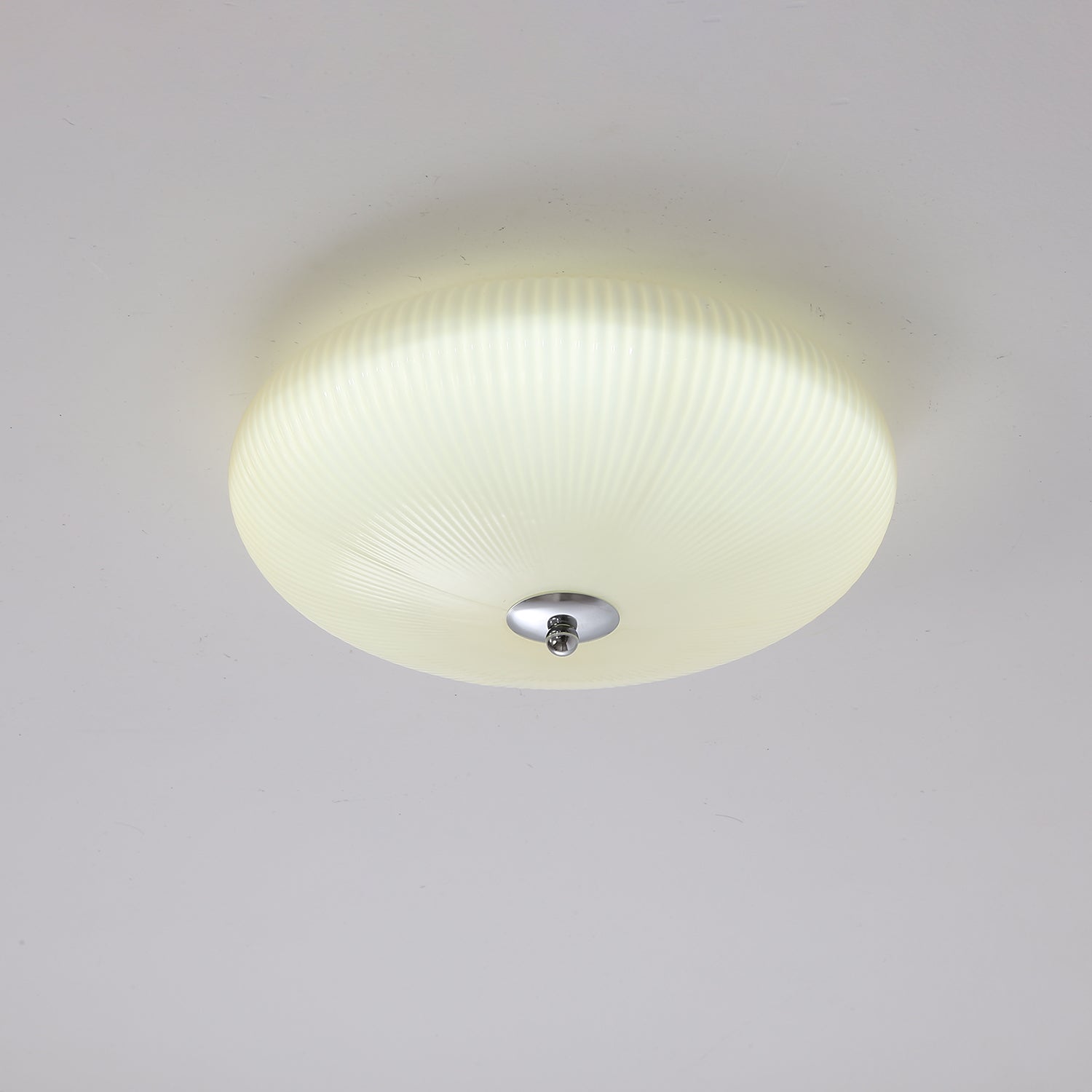 Ivory Ripple Ceiling Light - Lamp Outdoor