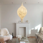 Orvelion Organic Mulberry Silk Pendant Light - Lamp Outdoor