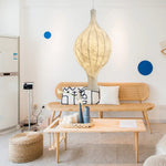 Orvelion Organic Mulberry Silk Pendant Light - Lamp Outdoor