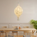 Orvelion Organic Mulberry Silk Pendant Light - Lamp Outdoor