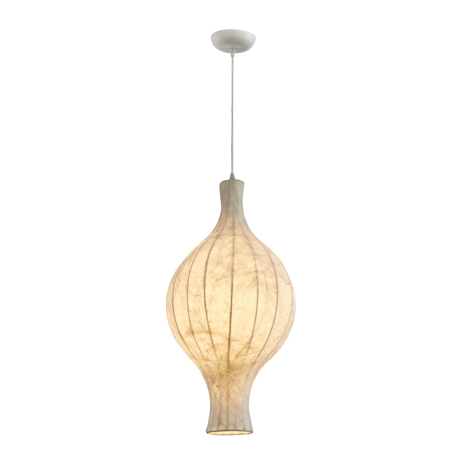 Orvelion Organic Mulberry Silk Pendant Light - Lamp Outdoor
